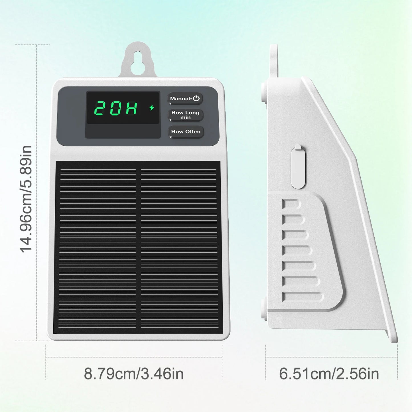 Sistema de riego por goteo solar mejorado. Riego automático de plantas para el hogar, jardín, balcón, invernadero y plantas colgantes.