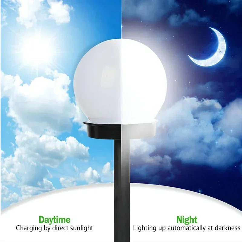 Bombillas LED solares, lámparas de bajo consumo, impermeables, para exteriores, decoración de jardín, césped, patio y caminos.