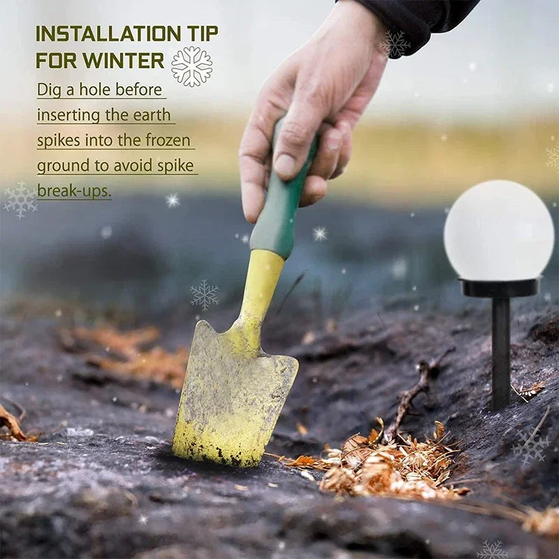 Bombillas LED solares, lámparas de bajo consumo, impermeables, para exteriores, decoración de jardín, césped, patio y caminos.