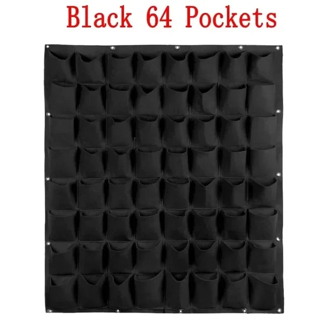 Bolsa de cultivo colgantes de pared para macetas de flores, macetas para jardín, macetas verticales para suculentas, decoración del hogar