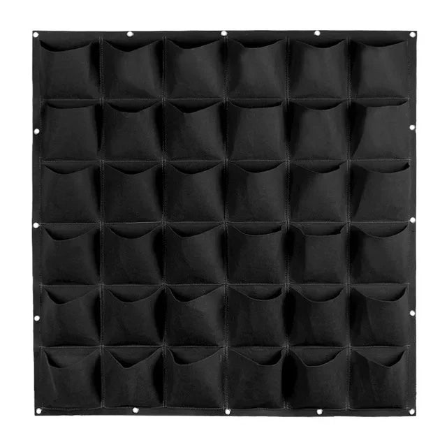 Bolsa de cultivo colgantes de pared para macetas de flores, macetas para jardín, macetas verticales para suculentas, decoración del hogar