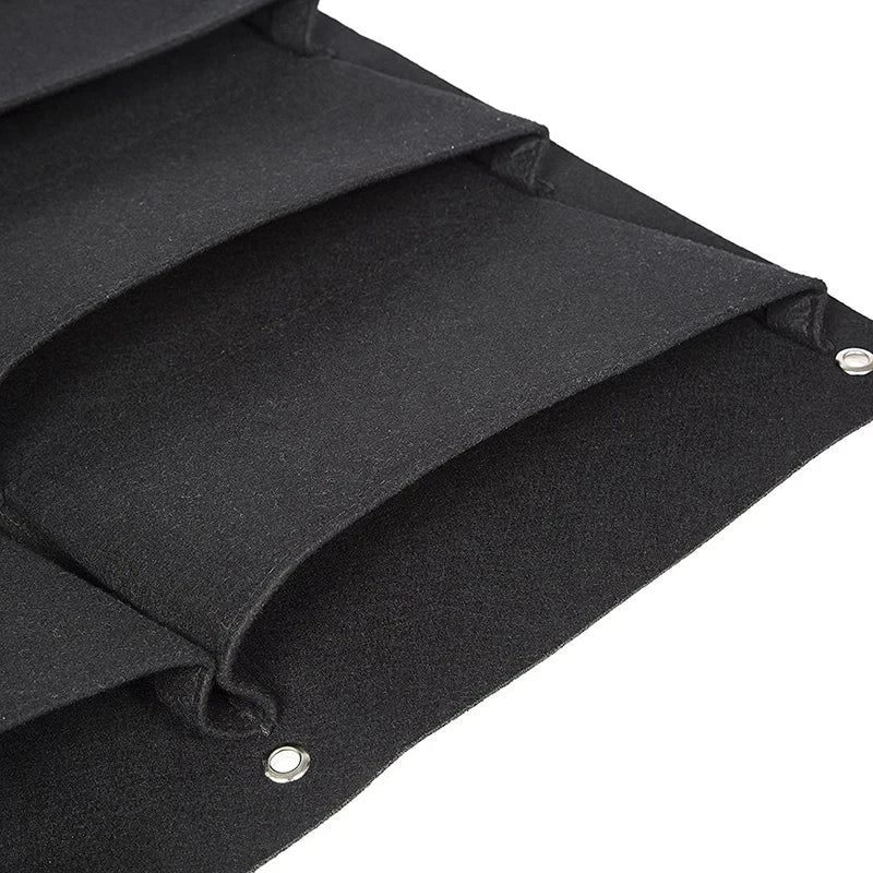 Bolsa de cultivo colgantes de pared para macetas de flores, macetas para jardín, macetas verticales para suculentas, decoración del hogar