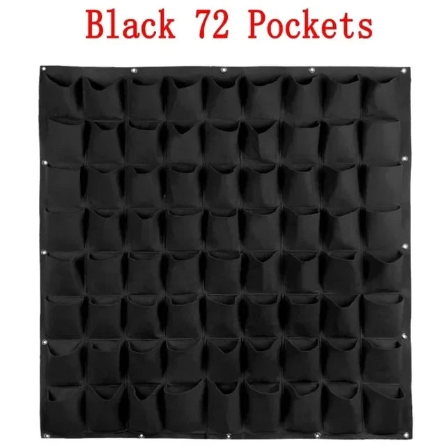 Bolsa de cultivo colgantes de pared para macetas de flores, macetas para jardín, macetas verticales para suculentas, decoración del hogar