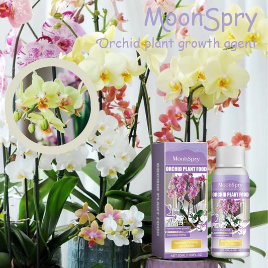 Fertilizante líquido especial para orquídeas de 50 ml, para plantas de jardín hidropónico, suplemento de nutrición y crecimiento. Nutrientes compuestos para flores.